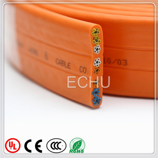 Flat Flexible Control Cable for Traveling Elevator