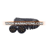 High Quality 7 Core Trailer Protection Spiral Power Cable