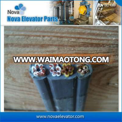 High Grade Elevator Component Flat Traveling Lift Cable