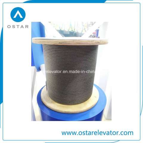 Elevator Spare Parts with Cheap Price Lift Steel Wire Rope (OS26)